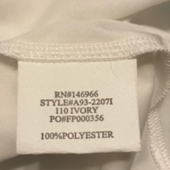 Dress White Girls Medium - Picture 3 of 6